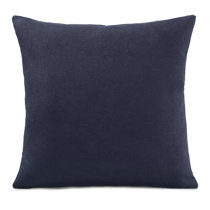 Navy and copper store cushions